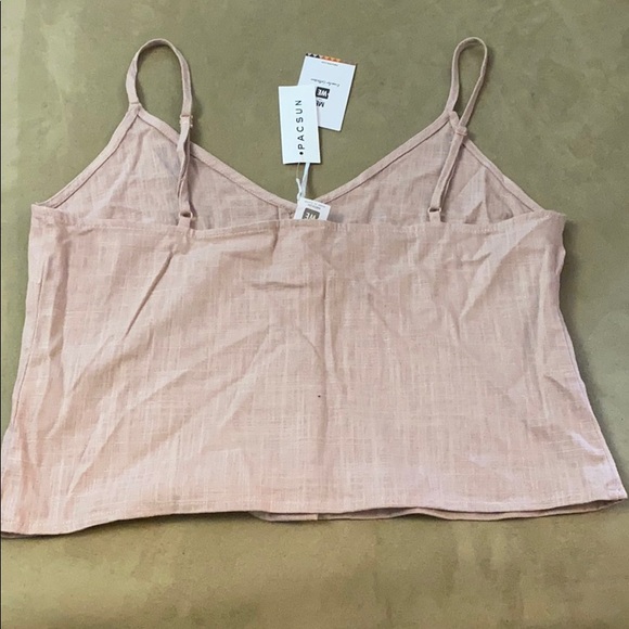 Blush colored tank top from Pacsun - Picture 2 of 3